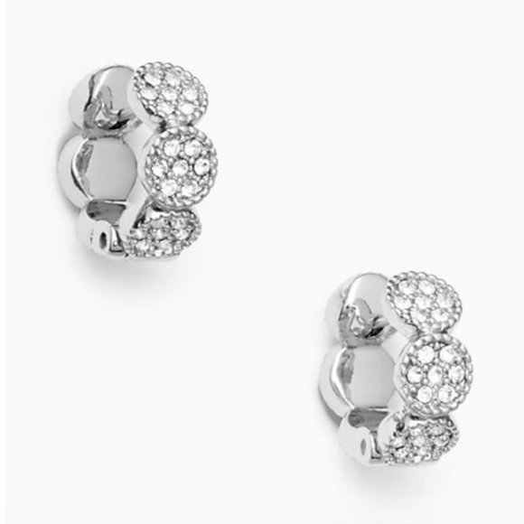 kate spade Jewelry - kate spade gatsby dot huggies earrings nwt kate spade Jewelry - kate spade gatsby dot huggies earrings nwt
